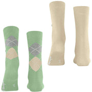 Calcetines Burlington Everyday Mix 2-Pack - Quiet Green