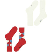 Burlington Everyday Mix paquete de 2 calcetines - Tulip Red