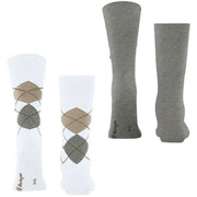 Burlington Everyday Mix - Pack de 2 calcetines - Blanco