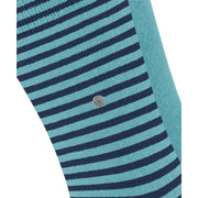 Burlington Everyday Stripe Mix paquete de 2 calcetines - Key Largo Blue