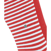 Burlington Everyday Stripe Mix paquete de 2 calcetines - Tulip Red
