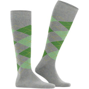 Calcetines hasta la rodilla Burlington King - Gris claro