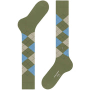 Calcetines hasta la rodilla Burlington King - Salvia Green