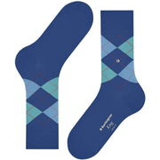 Calcetines Burlington King - Azul Kornblau