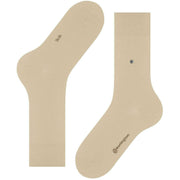 Calcetines Burlington Lord - Beige Seda
