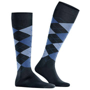 Burlington Manchester Knee High Socks - Marine Navy