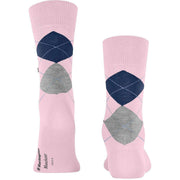 Calcetines Burlington Manchester - Rosa Flor