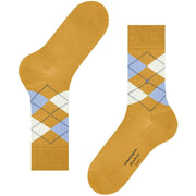 Calcetines Burlington Manchester - Amarillo maíz