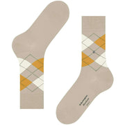 Calcetines Burlington Manchester - Crema Beige