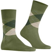 Calcetines Burlington Manchester - Verde lima