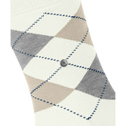 Calcetines Burlington Manchester - Blanco roto
