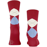 Calcetines Burlington Manchester - Rojo Tropicana