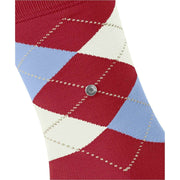Calcetines Burlington Manchester - Rojo Tropicana