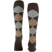 Burlington Marylebone Knee High Socks - Dark Brown