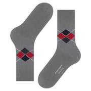 Burlington Multi King Socks - Light Grey