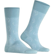 Calcetines Burlington Paisley - Azul Patagonia