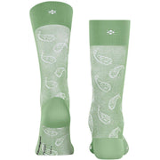 Calcetines Burlington Paisley - Verde tranquilo