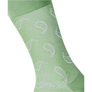 Calcetines Burlington Paisley - Verde tranquilo