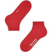Calcetines Burlington Palace Street Sneaker - Rojo tulipán