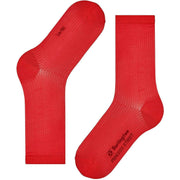 Calcetines Burlington Princess Street - Bloody Mary Rojo