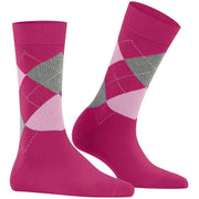 Calcetines Burlington Queen - Rojo berenjena