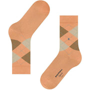 Calcetines Burlington Queen - Naranja Melocotón