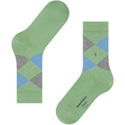 Calcetines Burlington Queen - Verde persa