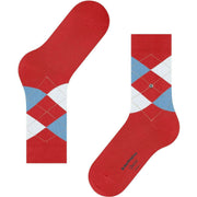 Calcetines Burlington Queen - Rojo tulipán
