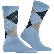 Calcetines Burlington Rib Court - Azul Cristal