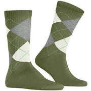 Calcetines Burlington Rib Court - Verde Salvia