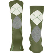 Calcetines Burlington Rib Court - Verde Salvia