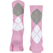 Calcetines Burlington Rib Courtside - Sporty Rose Pink