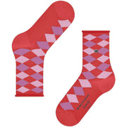 Calcetines cortos Burlington Sandy - Tulip Red