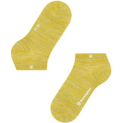 Calcetines Burlington Soho Vibes Sneaker - Amarillo Plátano