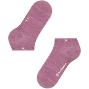 Calcetines Burlington Soho Vibes Sneaker - Rosa Peonía