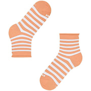 Calcetines cortos Burlington Swansea - Melocotón Naranja