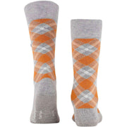Calcetines de tartán Burlington - Gris jaspeado