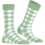 Calcetines Burlington Vichy - Verde Tranquilo