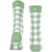 Calcetines Burlington Vichy - Verde Tranquilo
