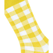 Calcetines Burlington Vichy - Amarillo Atardecer