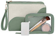 Stackers Wave juego de 2 neceseres - Seafoam Green