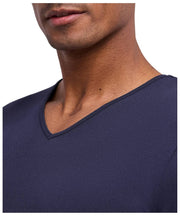 Camiseta Falke Daily Seamless con cuello en V - Midnight Navy