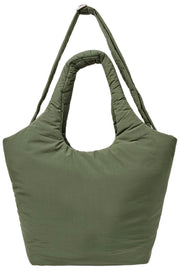 Bolso de hombro Roka Oxford mediano Taslon - Verde oliva