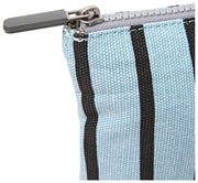Roka Maida Vale Bolso mediano de lona de algodón - Rayas azules