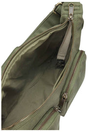 Hindbag Emile Bolso De Hombro Con Múltiples Bolsillos - Verde Oliva