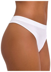 Tanga Falke Daily Sin Costuras - Blanco