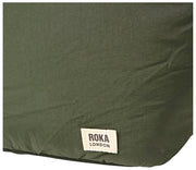 Bolso de hombro Roka Oxford mediano Taslon - Verde oliva