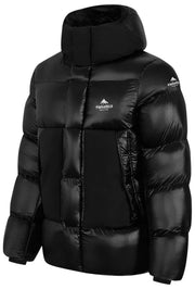 Helvetica Mountain Pioneers Anorak con capucha Pinto 2 - Negro