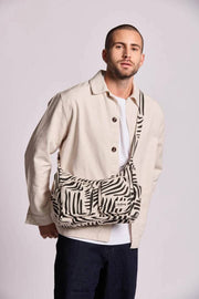 Hindbag Emile Bolso De Hombro Con Múltiples Bolsillos - Tiger Ecru