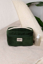 Hindbag Gaspard Vanity Bag - Terciopelo Verde Pino
